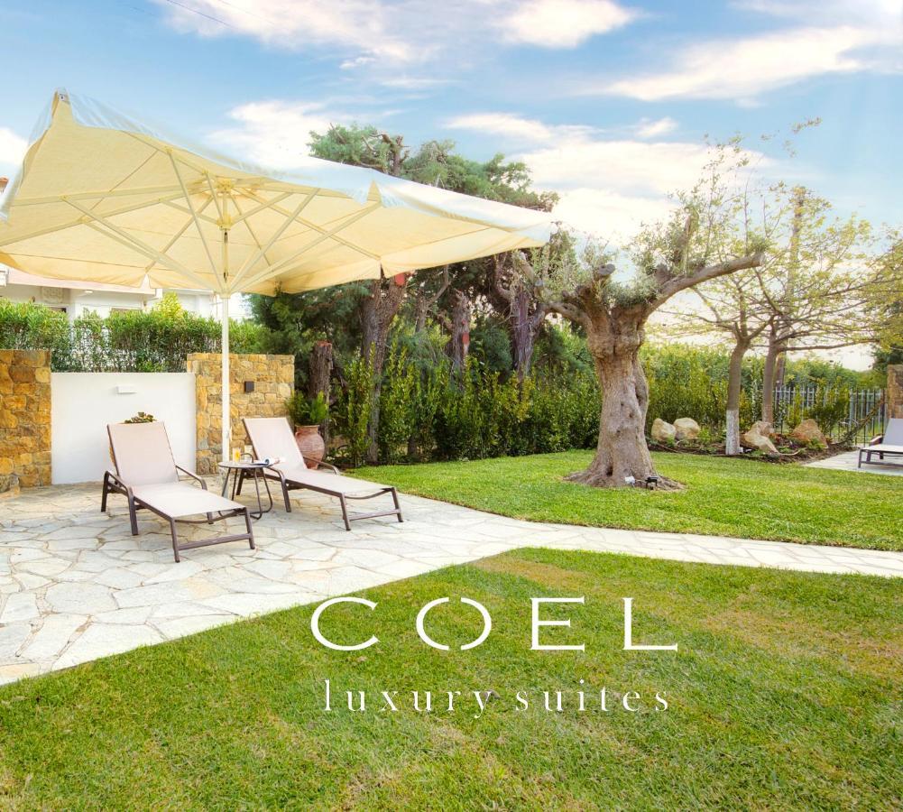 Coel Luxury Suites By Rentalspro Services - Potidea Halkidiki Неа-Потидеа Экстерьер фото